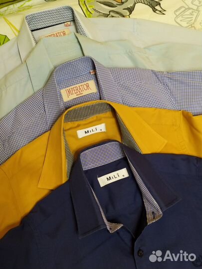 Рубашки для школы и нарядные цена за пакет 128 134