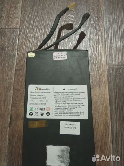 Аккумулятор для kugoo m4 pro 18ah