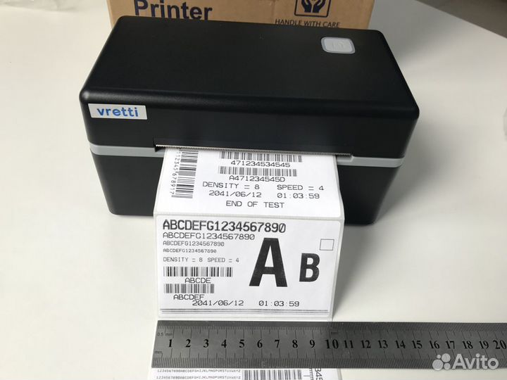 Термопринтер для этикеток D4602B для маркетплейс