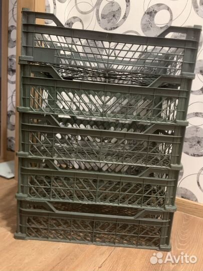 Пластиковые ящики для овощей и фруктов