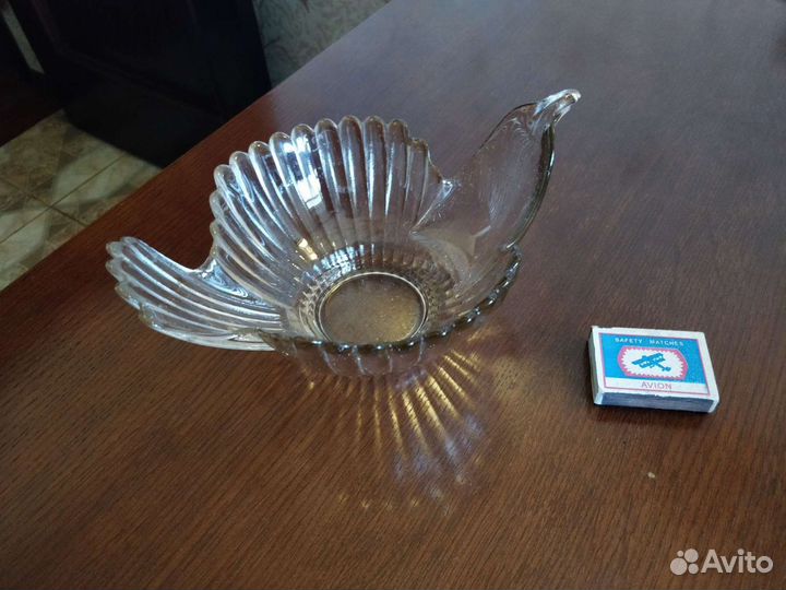 Салатница/ конфетница в виде павлина