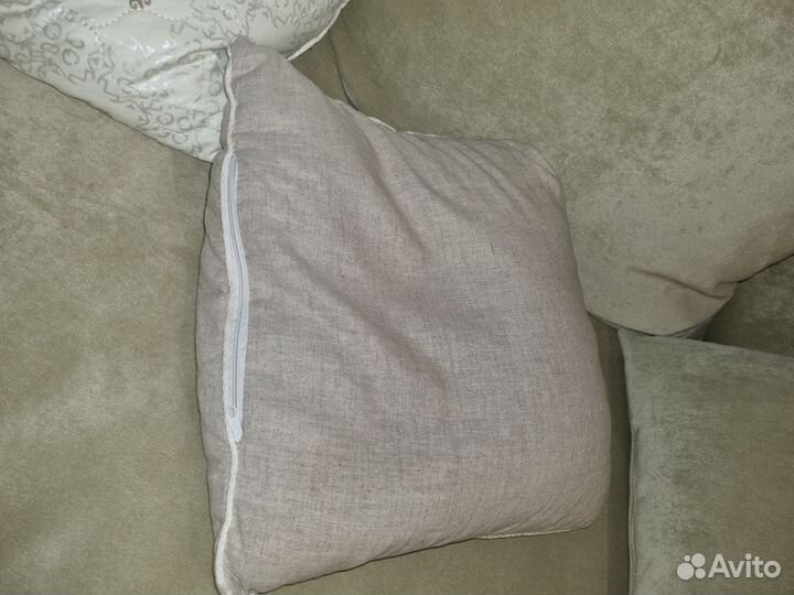 Две подушки с гречневой лузгой