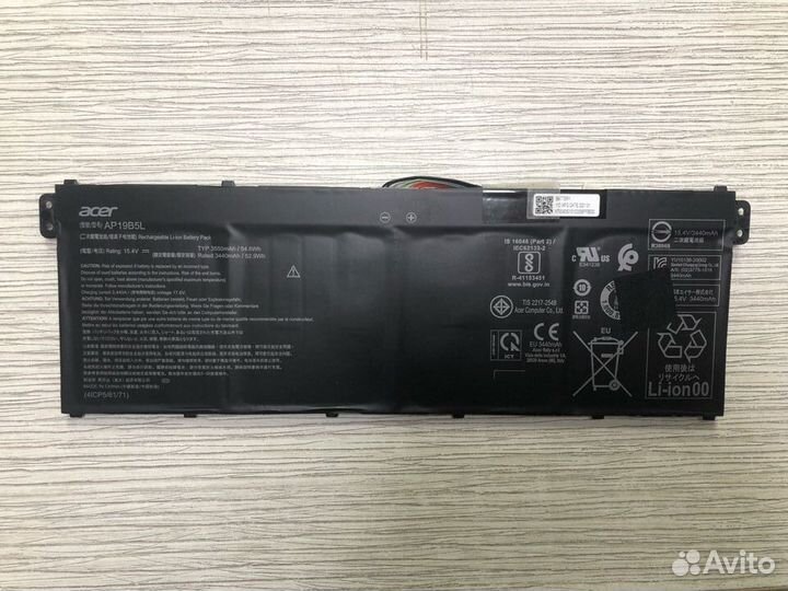 Аккумулятор Acer Aspire 5 A515-55 AP19B5L Original