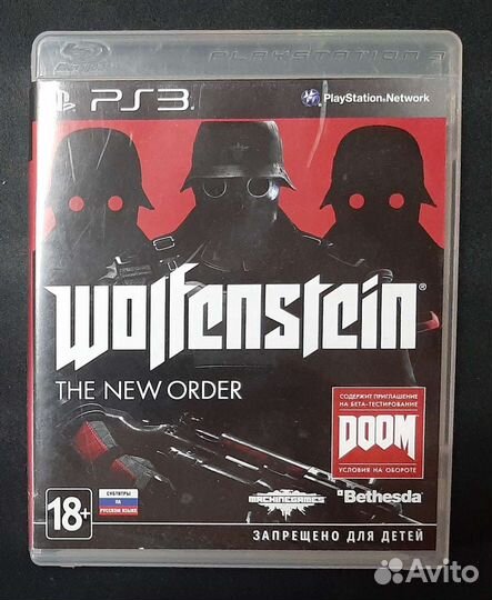 Wolfenstein: The New Order PS3