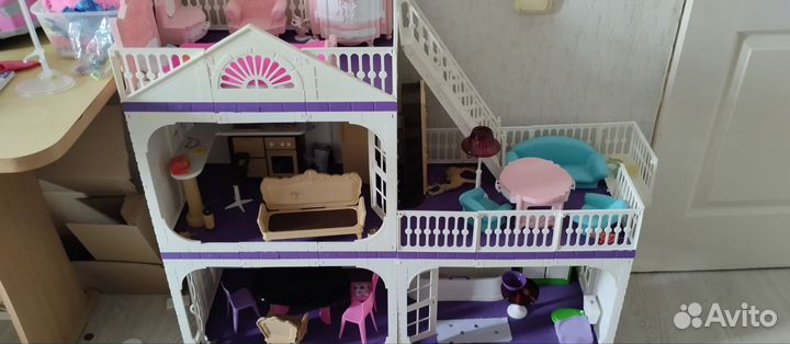 Домик усадьба для барби экстра