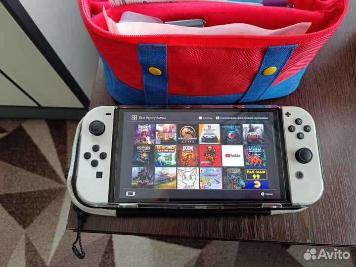 Nintendo switch oled с играми