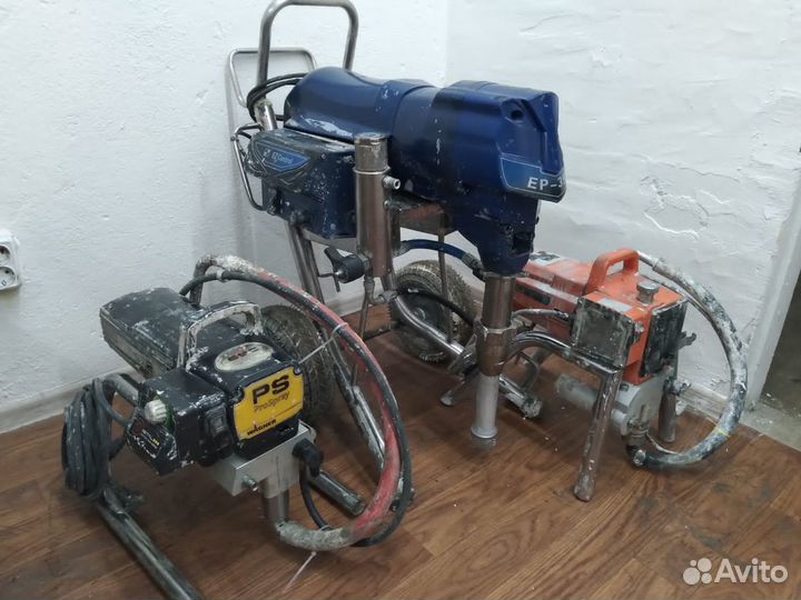 Аренда окрасочных аппаратов