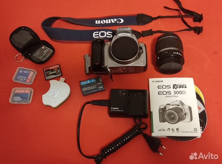 Canon EOS 300D kit фотоаппарат