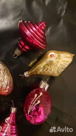 Шишки Юла елочные игрушки СССР