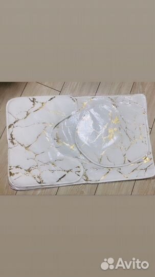 Коврики для ванн из 3 частей