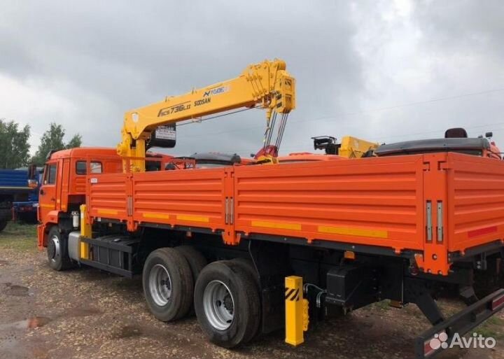 КамАЗ 65115-3094-48 с КМУ, 2023