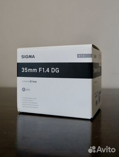 Sigma 35mm 1.4 art nikon