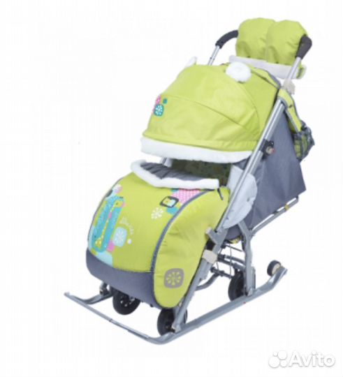 Санки коляска nika