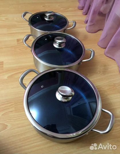 Кастрюля из нержавейки