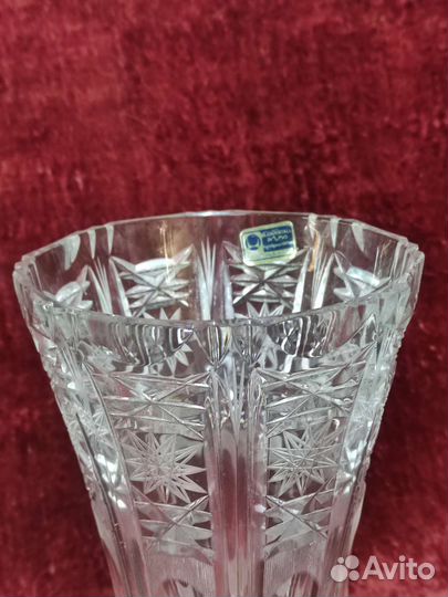 Хрустальная Ваза Германия Высота 25 См