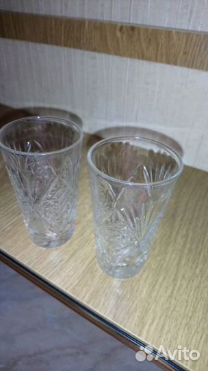 Рюмки стаканы фужеры