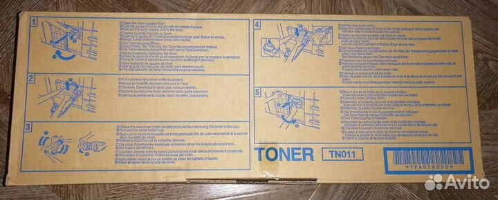 Тонер konica TN011 Black