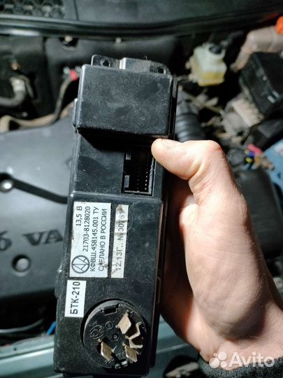 Блок управления печкой приора