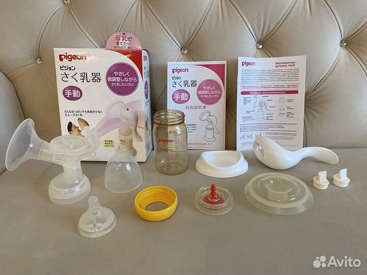 Молокоотсос ручной с двухфазной системой сцеживани