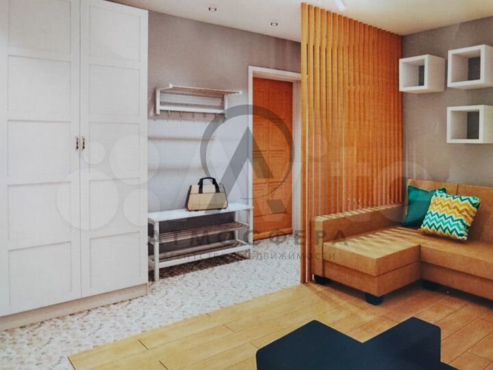 Квартира-студия, 30,8 м², 6/6 эт.