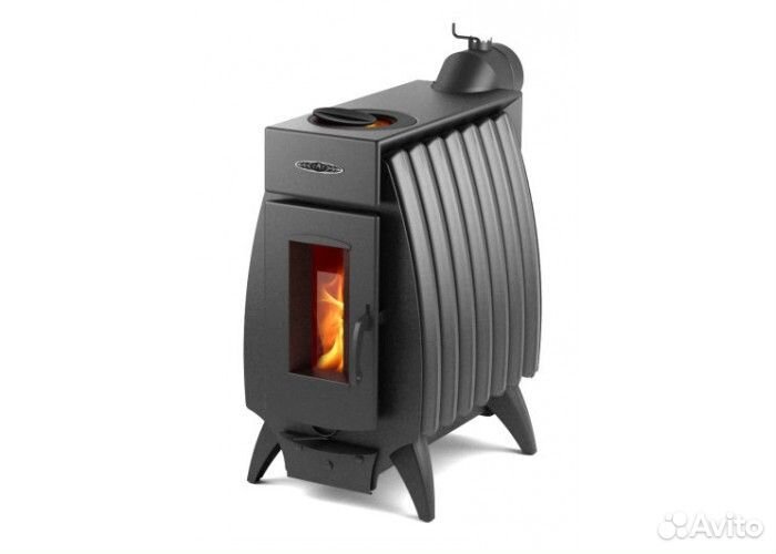 Печь отопительная Огонь - Батарея 7 антрацит