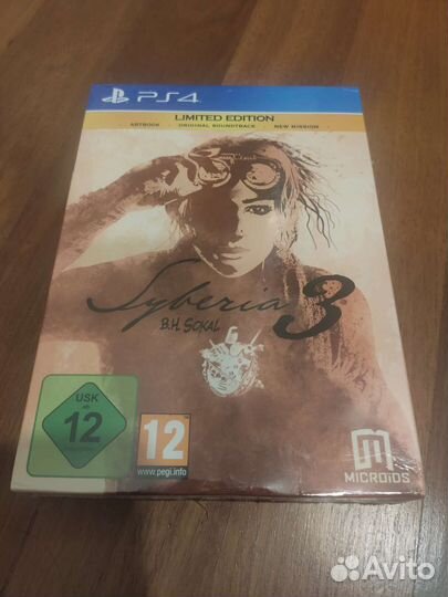 PS4 Syberia 3 Limited Edition