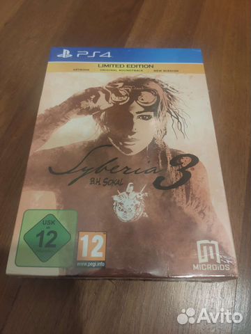 PS4 Syberia 3 Limited Edition