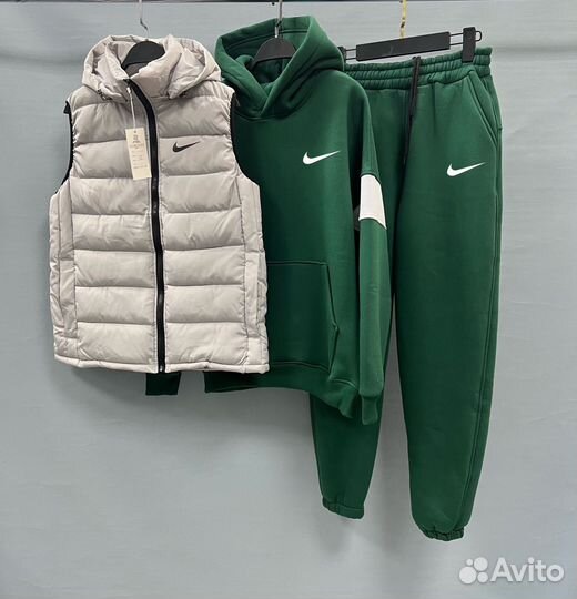 Комтюм nike тройка на флисе