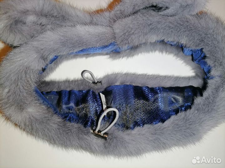 Новая меховая повязка натуральная