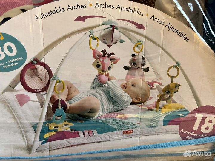 Развивающий коврик tiny love принцесса