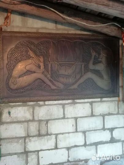 Чеканка медная СССР