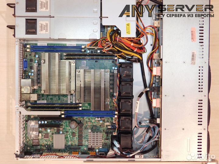 Сервер Supermicro 1028R 2x E5-2683v4 192Gb 8SFF