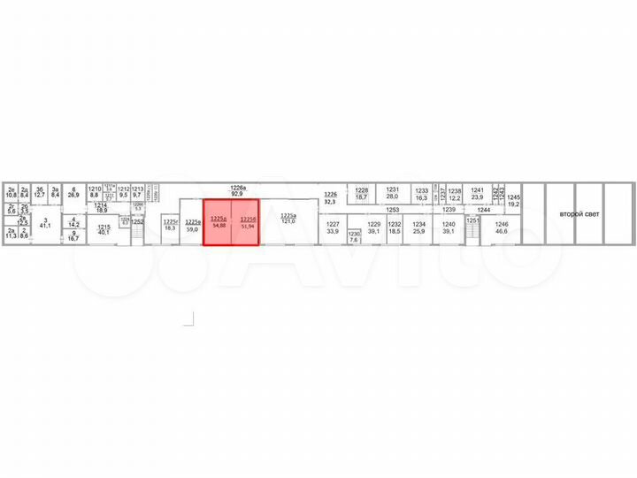 Помещение свободного назначения, 106.8 м²