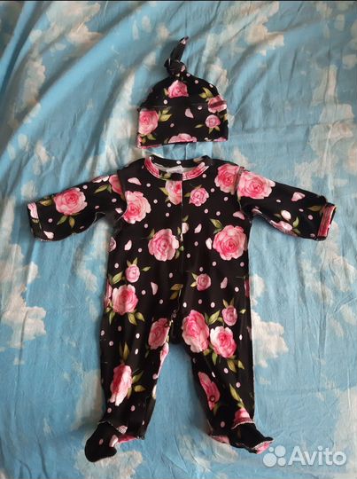 Конверт на выписку летний для девочки