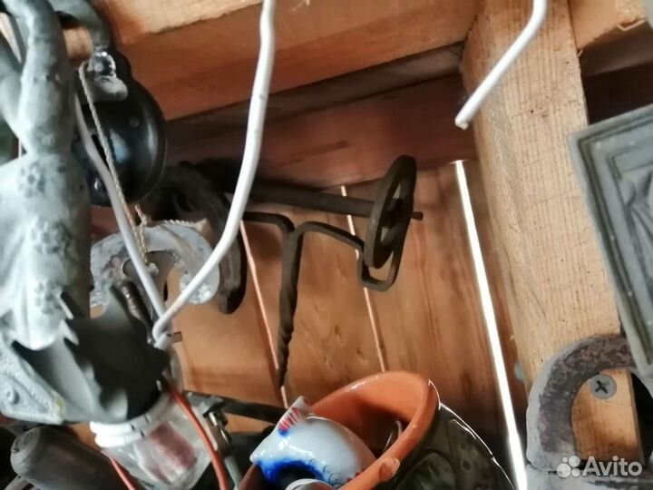 Кочерга для русской печи старинная