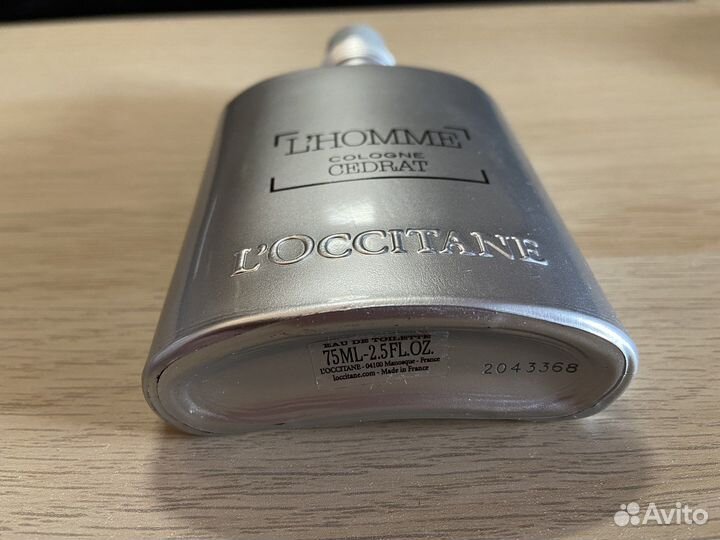 Туалетная вода LOccitane LHomme Cedrat