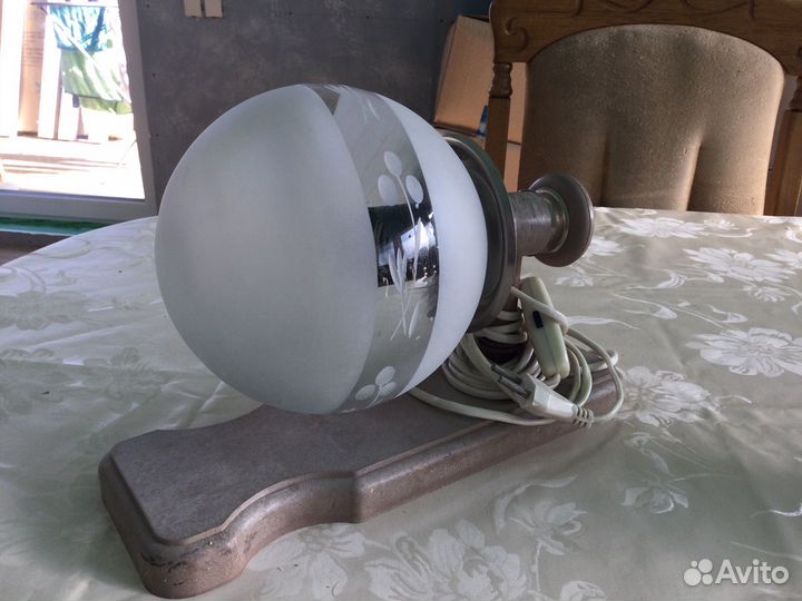 Лампа настольная и бра СССР