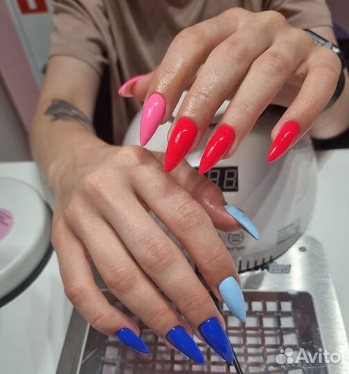Педикюр комплекс с гель-лак