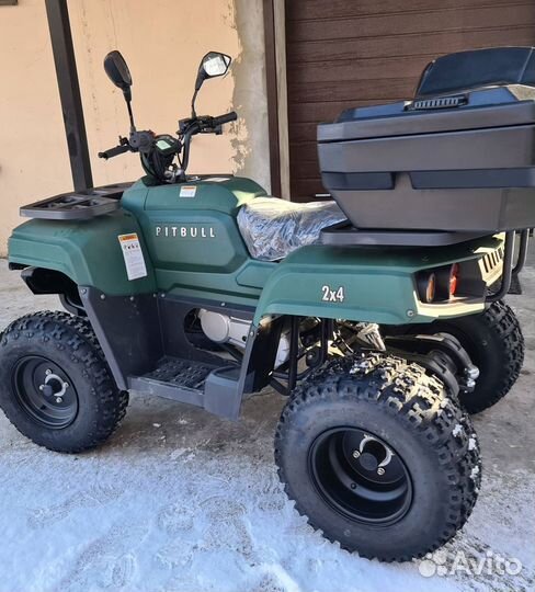 Квадроцикл Pitbull Monster 300 зеленый