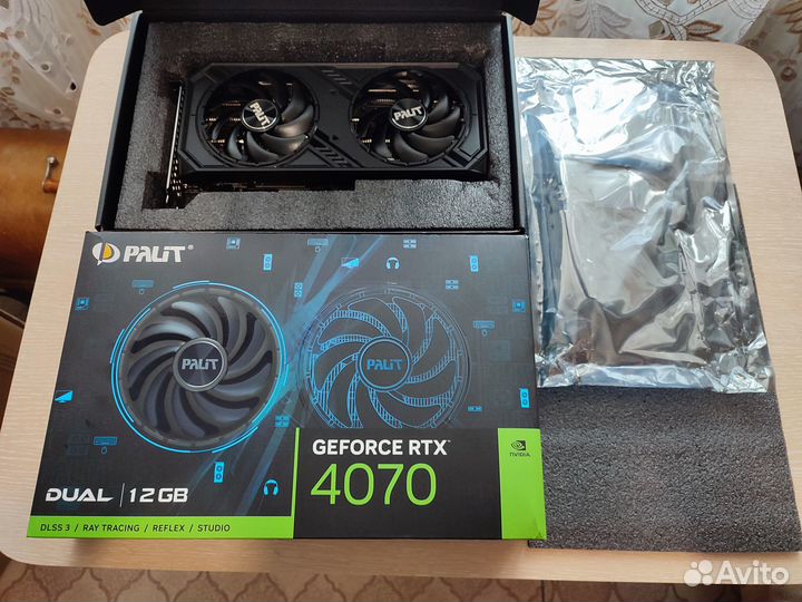 Palit GeForce RTX 4070 Dual (Гарантия днс)