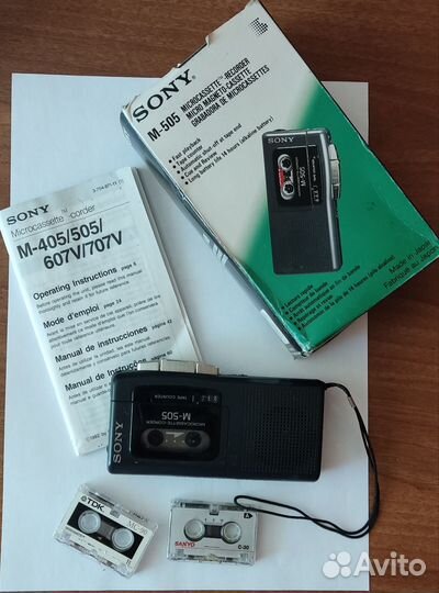 Диктофон Sony M-505