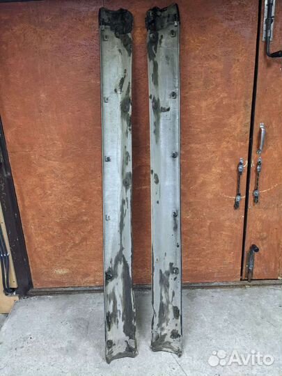 Накладка на порог mercedes ml w163