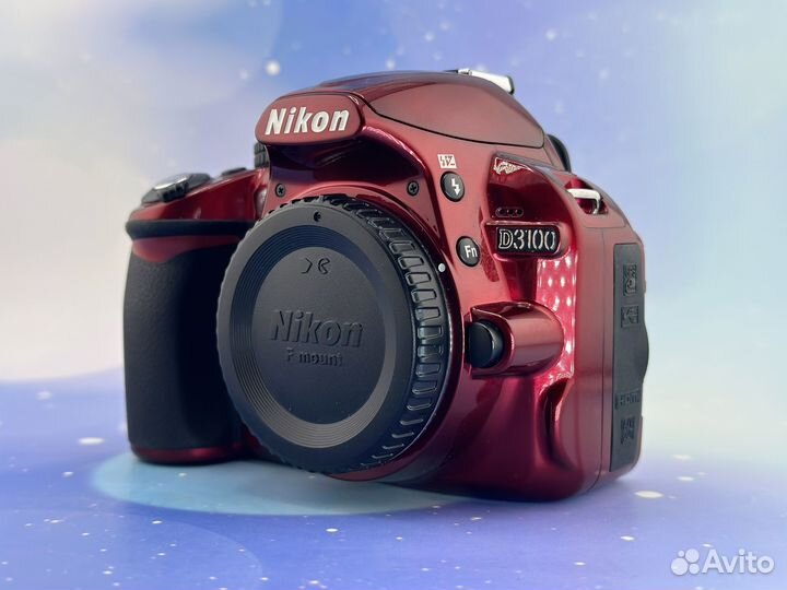 Nikon D3100 Kit 18-55mm Red (sn 02418)