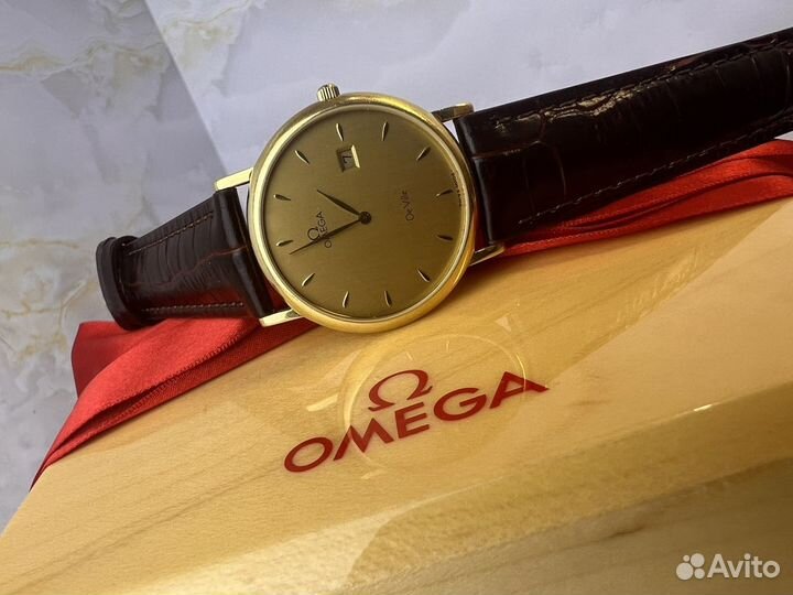 Omega DE Ville 32mm Yellow Gold