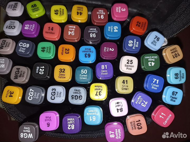 Фломастеры, маркеры для скетчинга