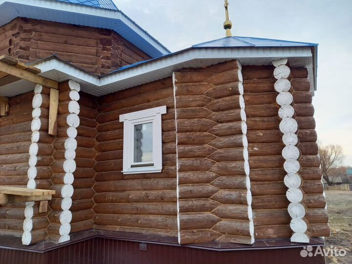 Конопатка сруба