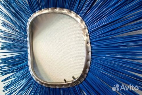 Щетка дисковая 254х700 мм п/п изогнутая