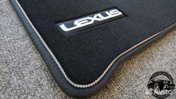Автоковрики для lexus RX II, чёрные
