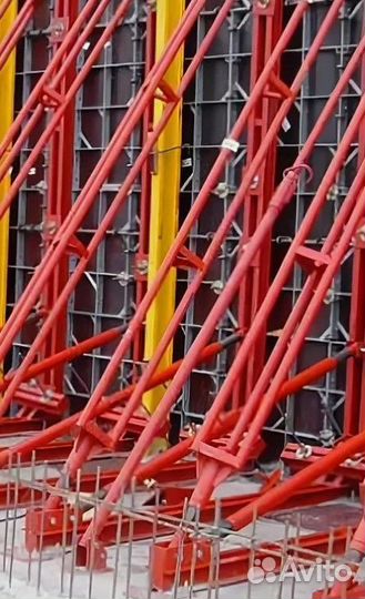 Контрфорсы для подпорной стены. Опалубка