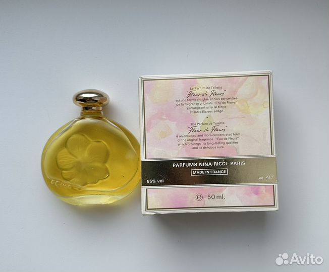 Nina Ricci Fleur de Fleurs 50 мл винтаж